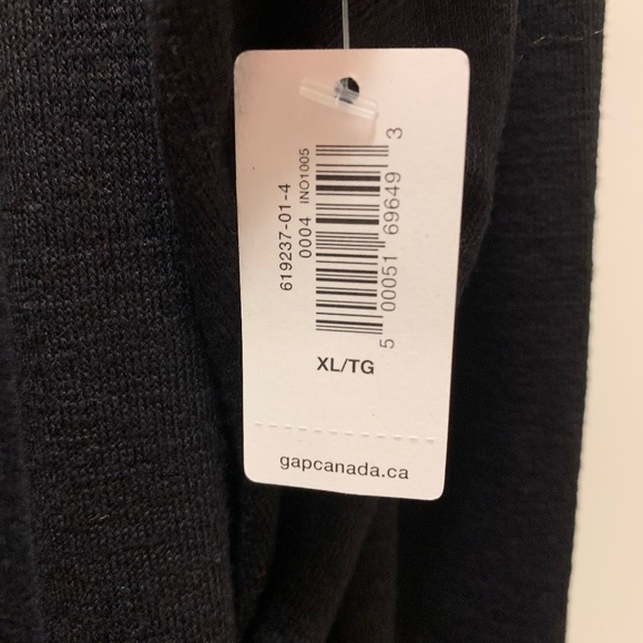 GAP LOVE Long Line Lightweight Cardigan Black XL - Picture 3 of 6